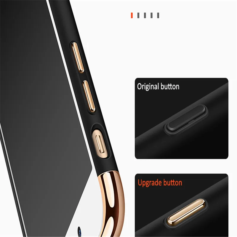 Housing For Samsung Galaxy J2 J4 J6 + 2018 Case 3 in 1 Set Hard Matte Plating Plastic Back Phone Cover J5 J7 PRIME |