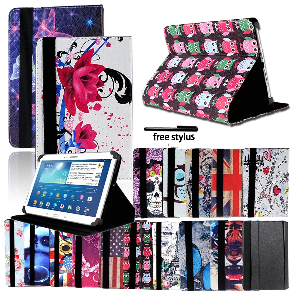 Разноцветный складной чехол для планшета подставка из искусственной кожи