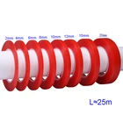 Термостойкая двухсторонняя прозрачная клейкая лента 25 м, клейкая лента для ремонта мобильных телефонов 2 мм 4 мм 6 мм 8 мм 10 мм 12 мм 15 мм