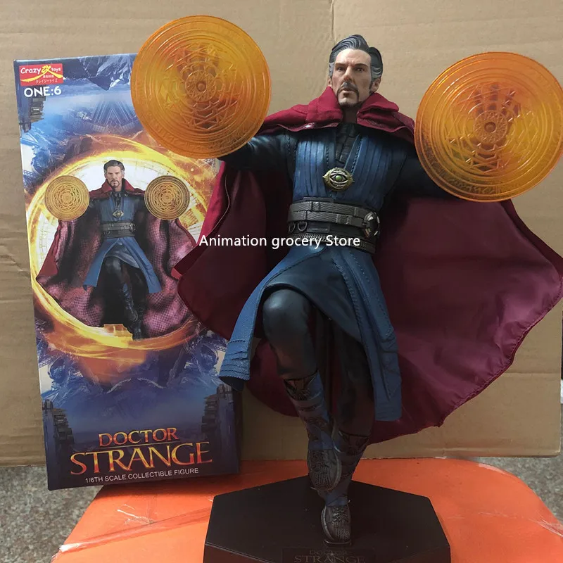 12 дюймов 30 см Сумасшедшие игрушки нового фильма мстители Доктор Стрэндж 1/6TH весы