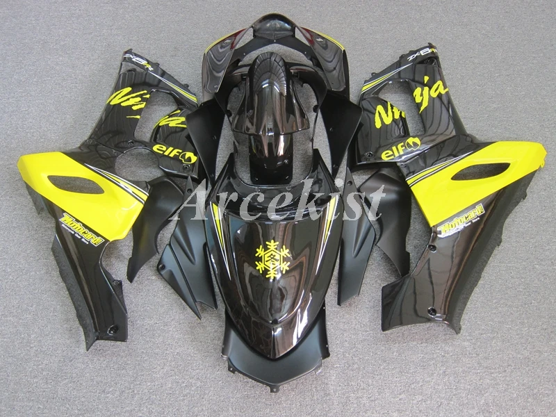 Новый ABS весь обтекатели комплект подходит для Kawasaki Ninja ZX 6R ZX6R 636 2005 2006 05 06 Кузов