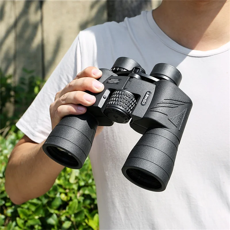 

Binoculars 10X50 Telescope Long Range 90000m HD High Powerful Night Vision Big Eyepiece Professional Hunting Spotting Scope New
