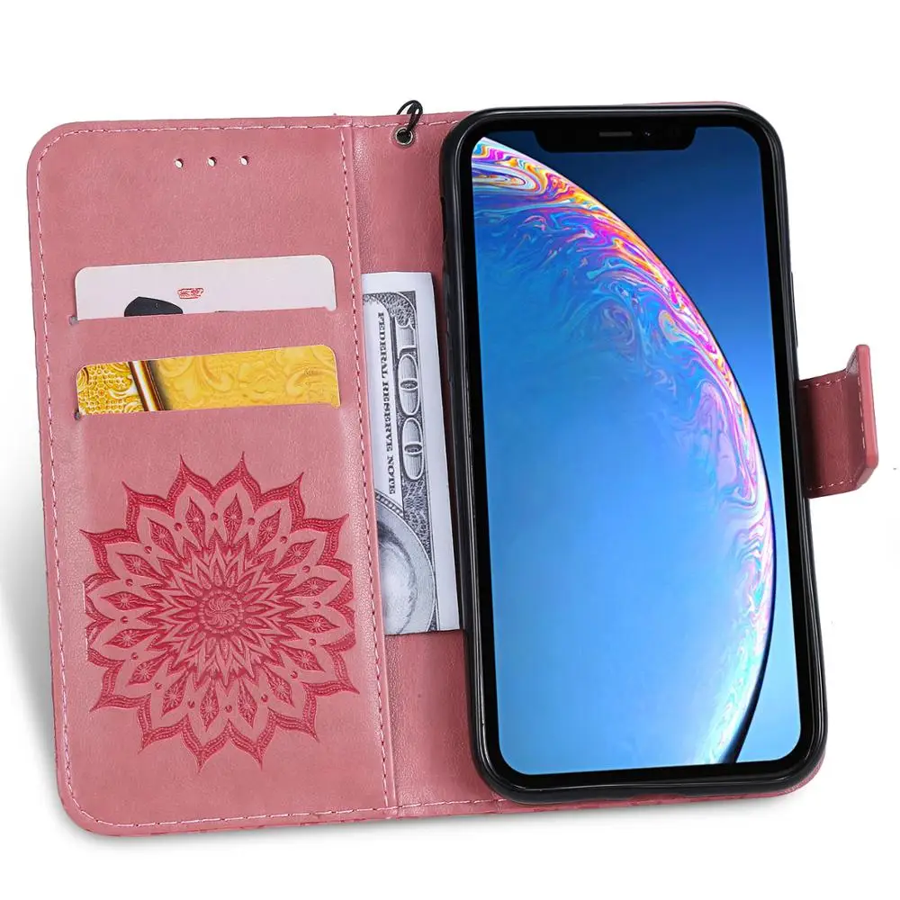 Флип-чехол-кошелек для iPhone 11 Pro Max кожаный чехол X XR XS MAX 8 7 6 5 Plus 5s кошелек 3D