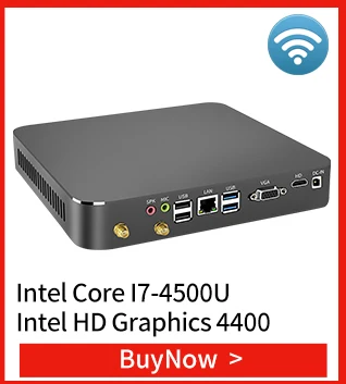 MSECORE Core i5 4200U игровой мини ПК настольный компьютер Windows 10 без вентилятора linux barebone неттоп без вентилятора HTPC HD4400 4K 300M wifi