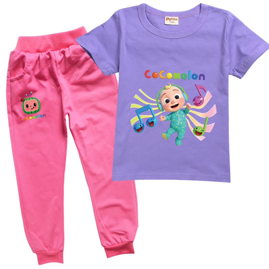 

2-16Years Anime Cocomelon Clothes Baby Boy Clothing Sets Kids Cotton O-neck T-shirt +Pants 2pcs Suits Toddler Girls Outfits