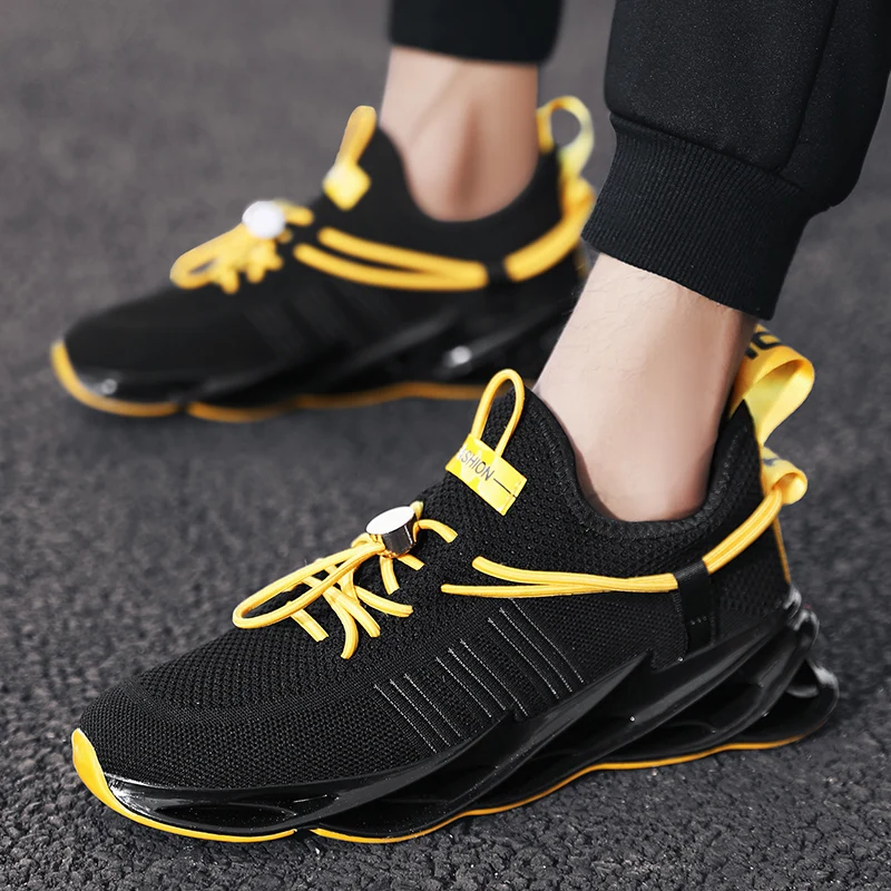 

brand men sport shoes Blade Shoes sneakers men Non-slip Jogging Casual Men's Shoes Training Outdoor Flats male footwear