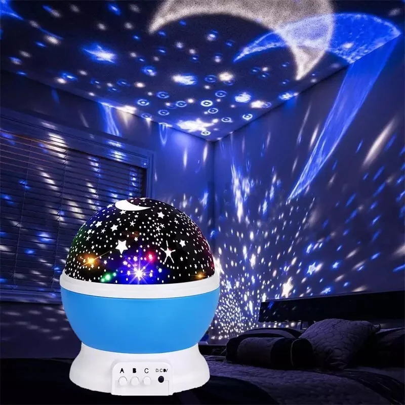 

Проектор ночного освещения Галактический проектор Звездное небо вращающийся планетарный для детской спальни Звездные ночные светильники ...