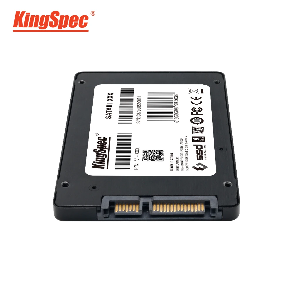 KingSpec SSD 480 ГБ 2,5 SATA 720 ГБ ssd SATA III 1 ТБ SSD hdd Внутренний твердотельный накопитель золотистый металл для настольного компьютера, ноутбука, ПК в подарок