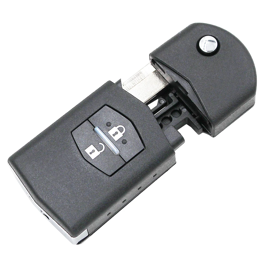 2 кнопки складной удаленное автомобильный смарт ключ-брелок 315 МГц или 433 с 4D63 чип