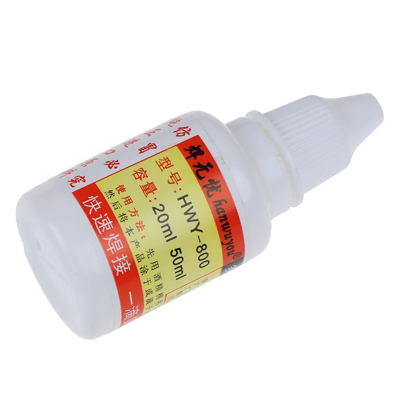 

1pc 20ml Stainless Steel Flux Soldering Stainless Steel Liquid Solders Water Durable Liquid Solders Best Price