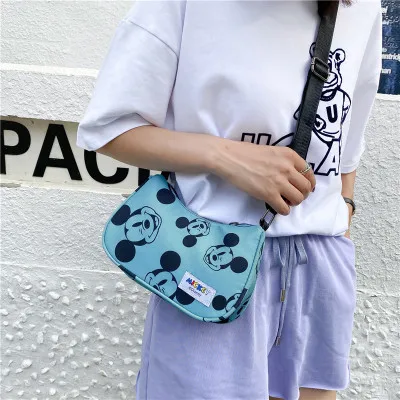 

Disney mickey mouse chest Armpit bag Children's messenger bag cartoon bucket bag girl shoulder bag small bag cute shoulder bag