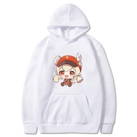 genshin impact klee kawaii print hoody anime cartoon new female casual hooded clothes women autumn winter sweatshirts