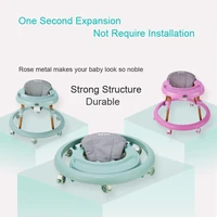 multifunction foldable walker baby toy scooter baby 67 18 months male baby girl child push can sit anti rollover baby walker