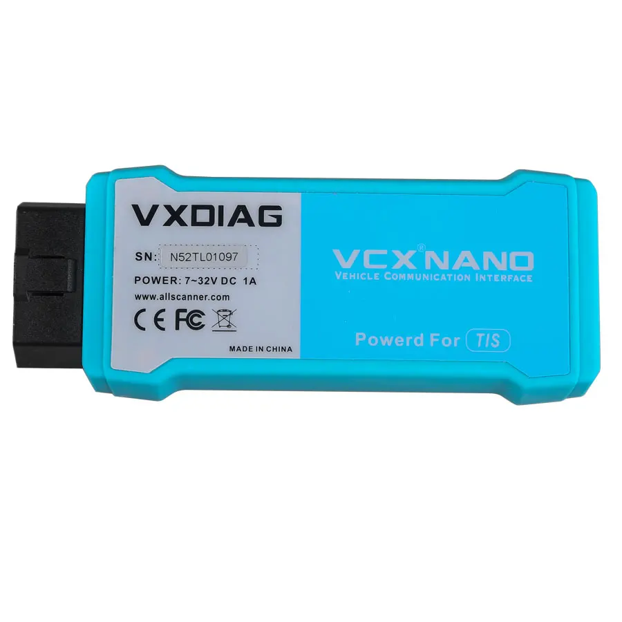 VXDIAG VCX NANO для TOYOTA 2 в 1 IDS V101 поддерживающий автомобиль до 2015 года|Кабели и