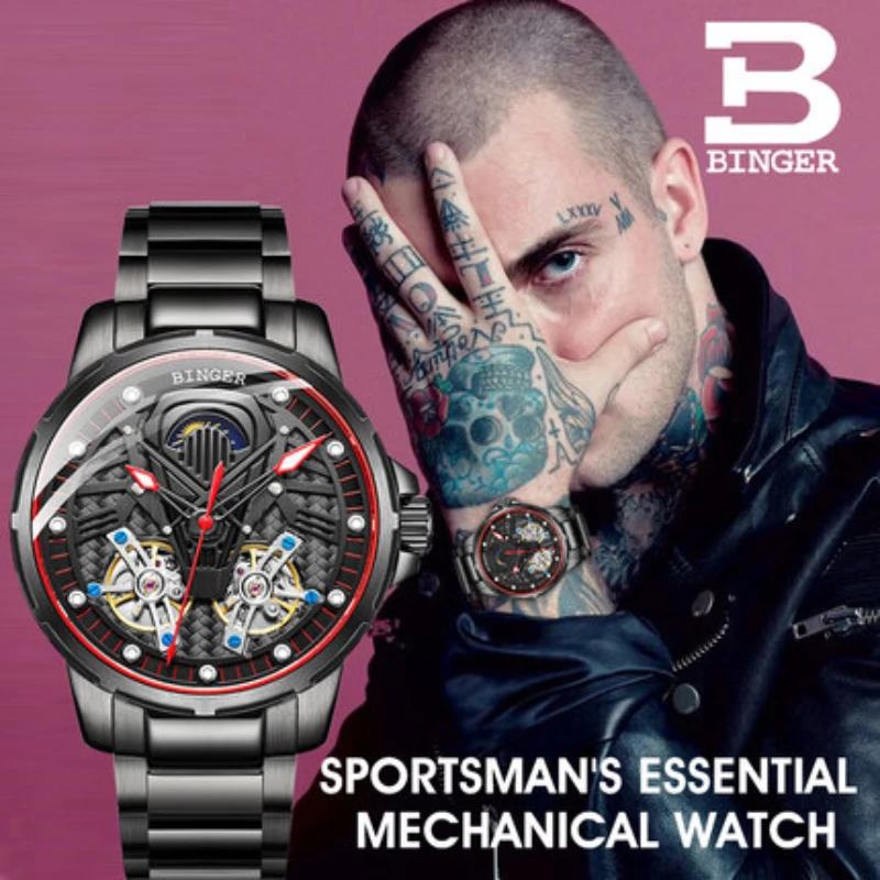 Оригинальные швейцарские Брендовые мужские механические Автоматические