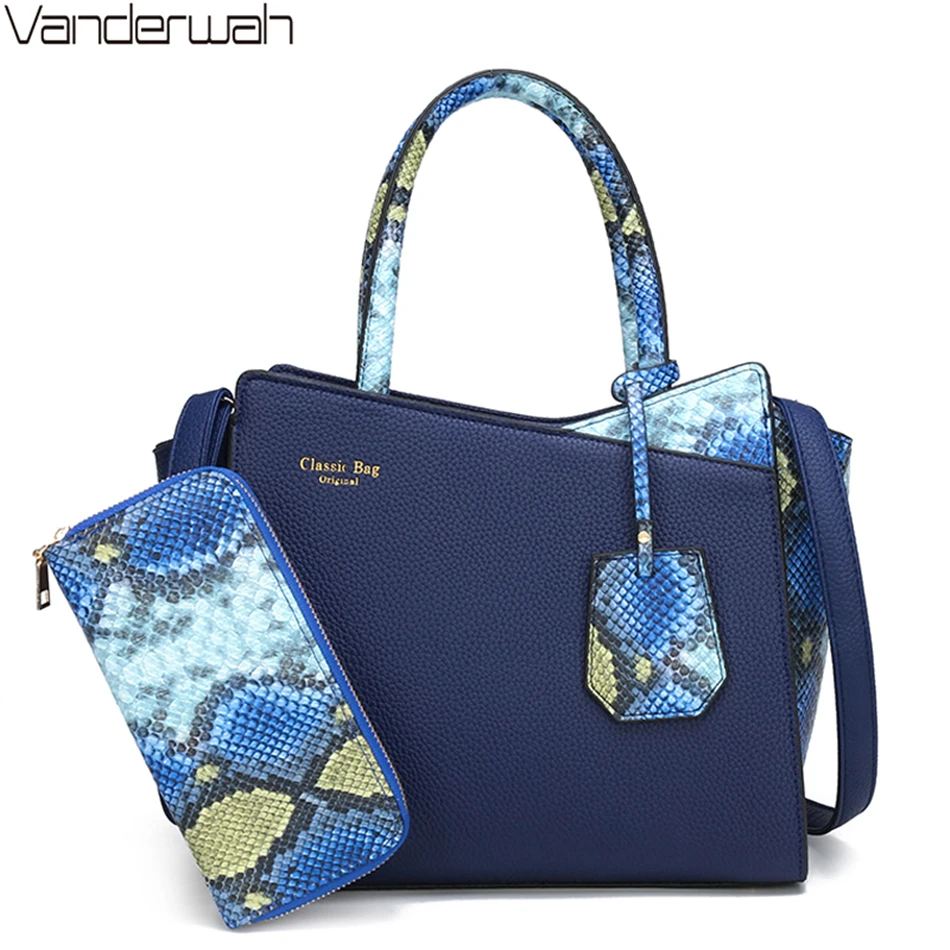 2 комплекта элегантные дамские кошельки и сумочки роскошные сумки женские