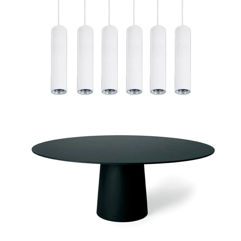 2 шт. современные минималистичные люстры для кафе теплые белые светодиодные