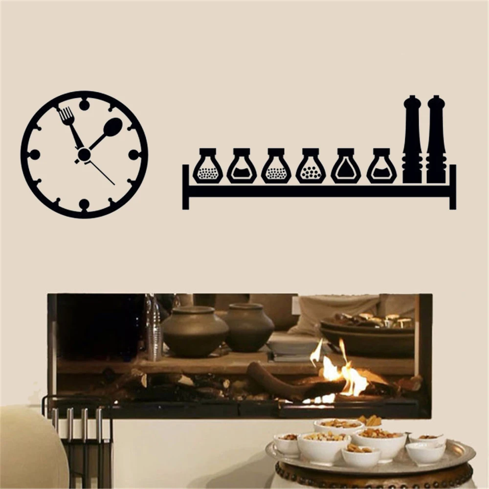 

Большой Кухонный настенный стикер виниловые наклейки для украшения дома аксессуары для росписи домашний декор обои постер