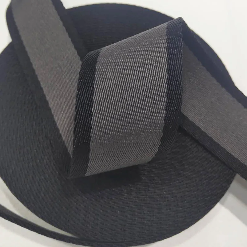 Фабрика Горячая Распродажа 38 мм 1 5 дюймов саржа полиэстер лямки для сумки на