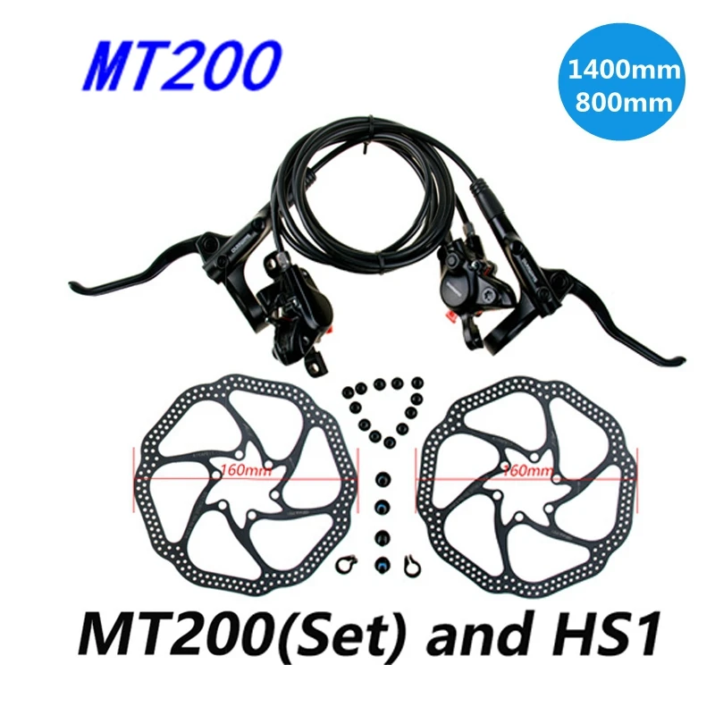 

BR BL MT200 bicycle brake, 800/900/1400/1500mm, hydraulic disc brake, MT315 mountain bike upgrade, Road Bike Accessories