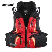 new fishing life jacket night reflects life vest multi function buoyancy life vest 120kg outdoor swimming sea life jacket