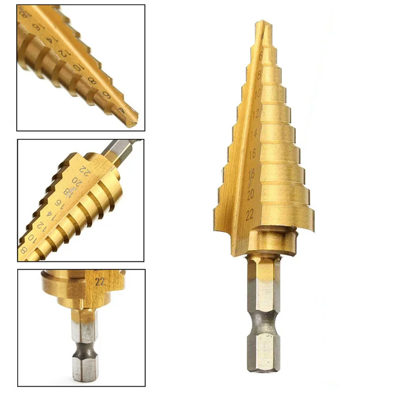 Высокоскоростные стальные сверла из быстрорежущей стали 4 22 мм 4241 шестигранное