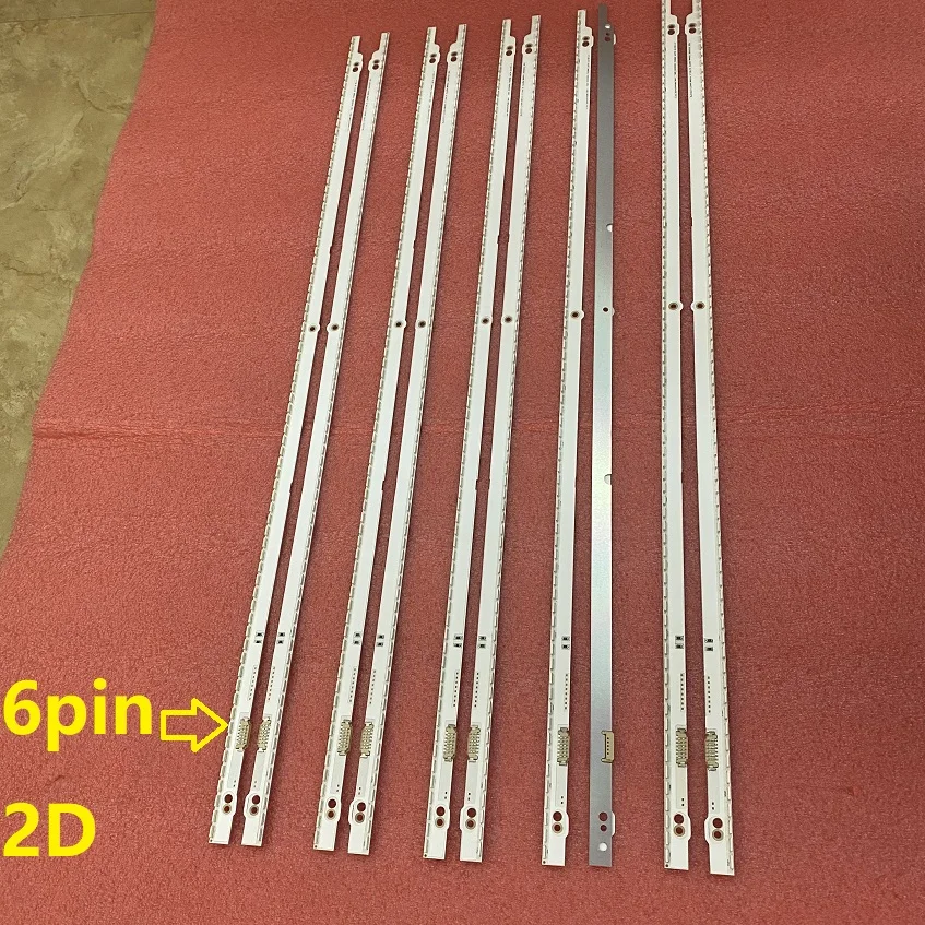 

40kit LED Backlight For Samsung UN55ES6100 SLED 2012SVS55 7032NNB RIGHT76 LEFT76 2D 6Pin