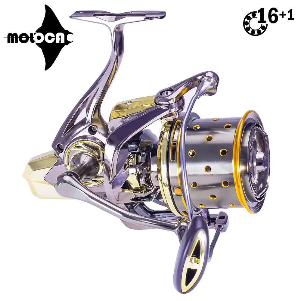 Fishing Reel Spinning Carretilha De Pesca Accesorios Mar Full Metal Spool Moulinet Peche En Mer 30kg Max Drag 16+1BB Equipament