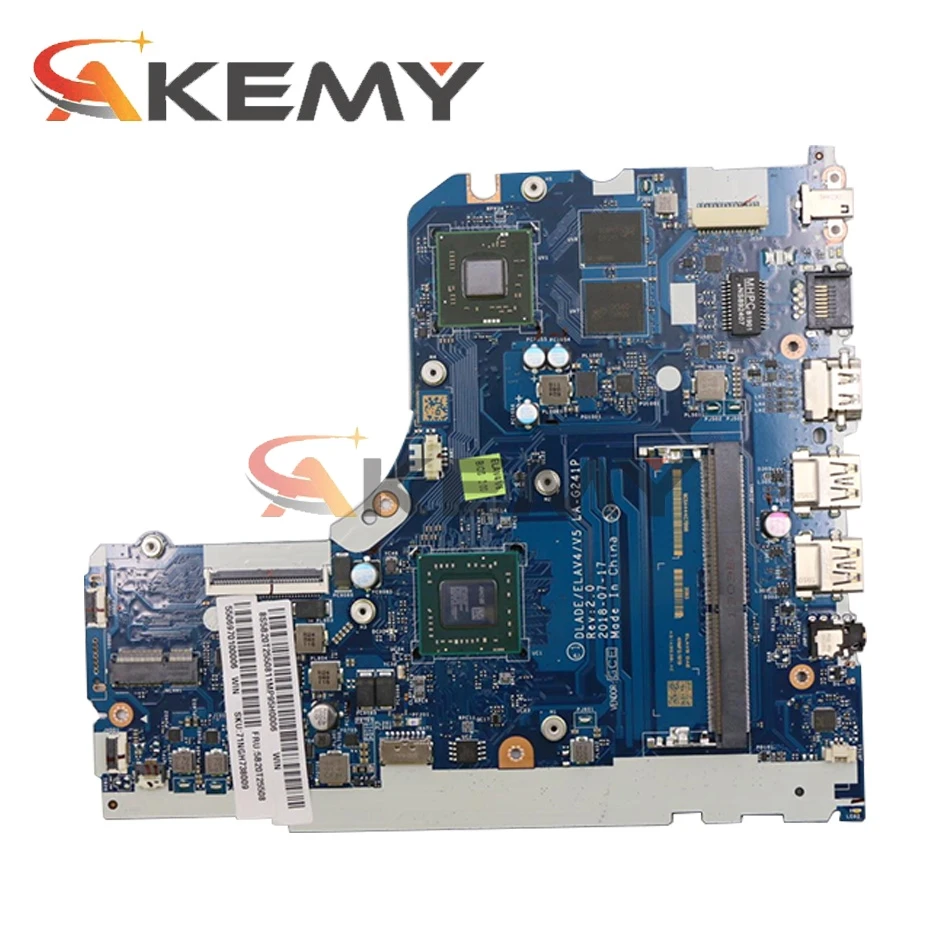 5b20t25508 для lenovo ideapad 130-15ast V145-15AST Материнская плата ноутбука с amd LA-G241P 216-0889018 100%