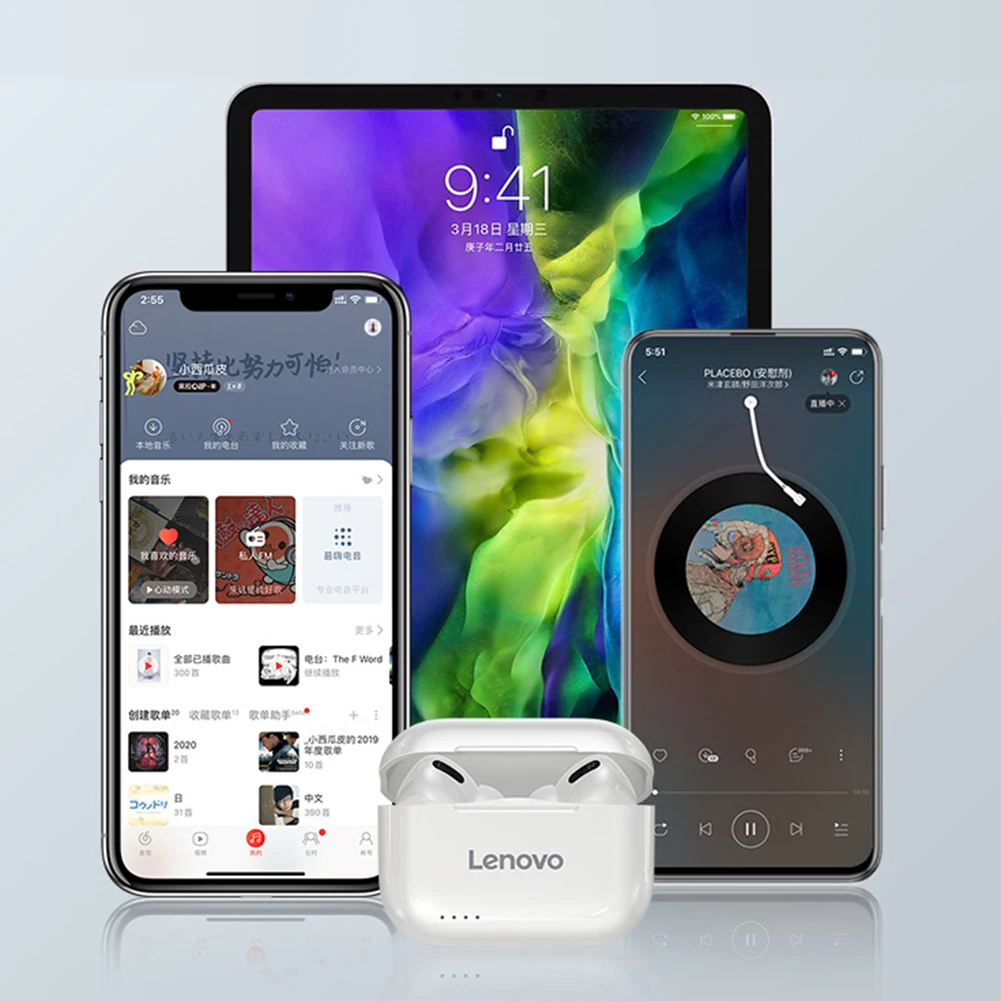 

Bluetooth 5,0 Lenovo LP1S, , TWS - , Bluetooth 5,0