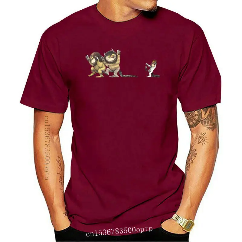 

New Where Wild Things Are White Custom Made T-Shirt