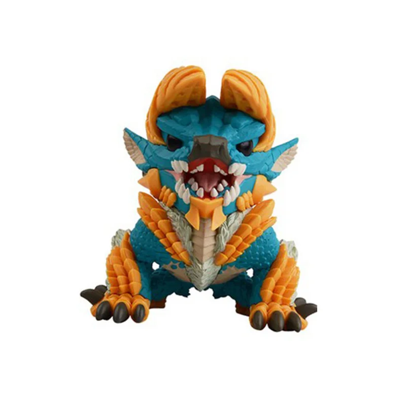 Монстр Охотник Фигурки игрушки Rathalos zinogree 9 см ПВХ модель игрушки для детей день рождения Рождественский подарок