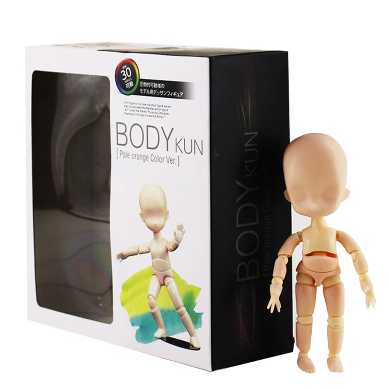 12 5 см Body Kun бледно оранжевый цвет Ver. ПВХ экшн фигурка кукла Коллекционная модель