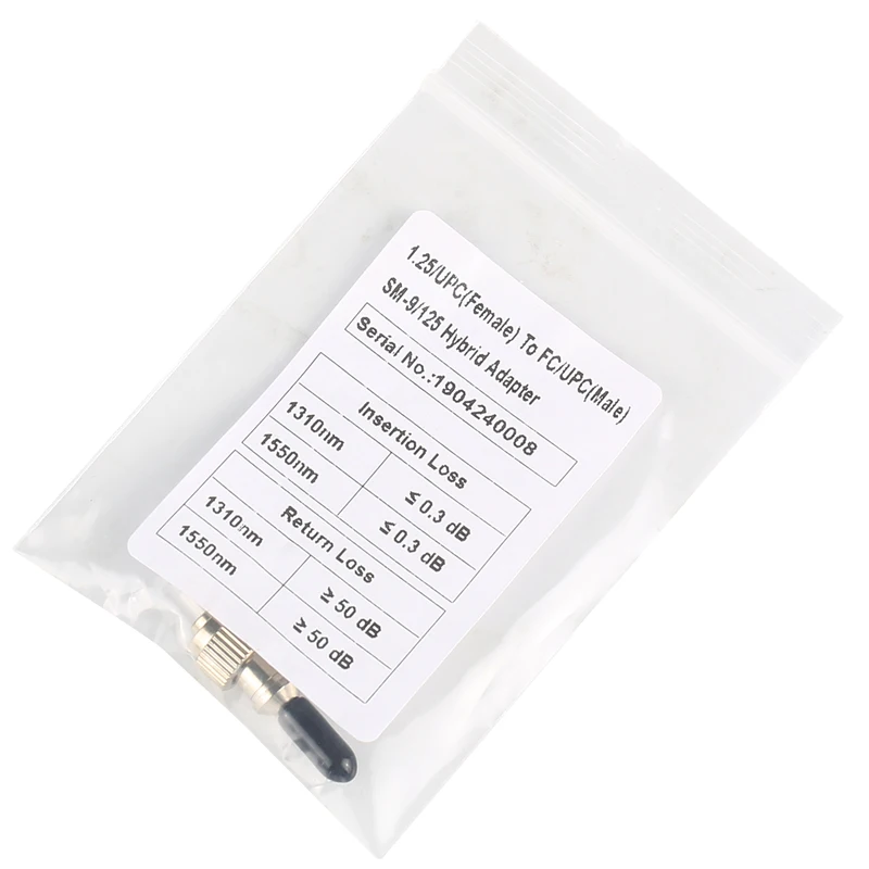 

Fiber Optic Male And Female Head FC Revolution 1.25mm Conversion Head Connector Flange Telecommunication Grade FC Male