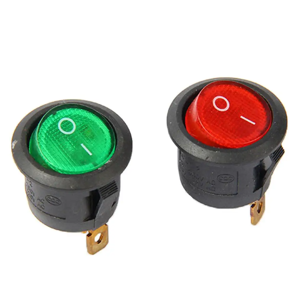 12V DC 20A 20mm отверстие подходит освещенный сигнальный светильник круглый