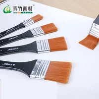 1 pack of professional nylon brushes of different sizes artist oil painting watercolor powder acrylic paint brush art supplies