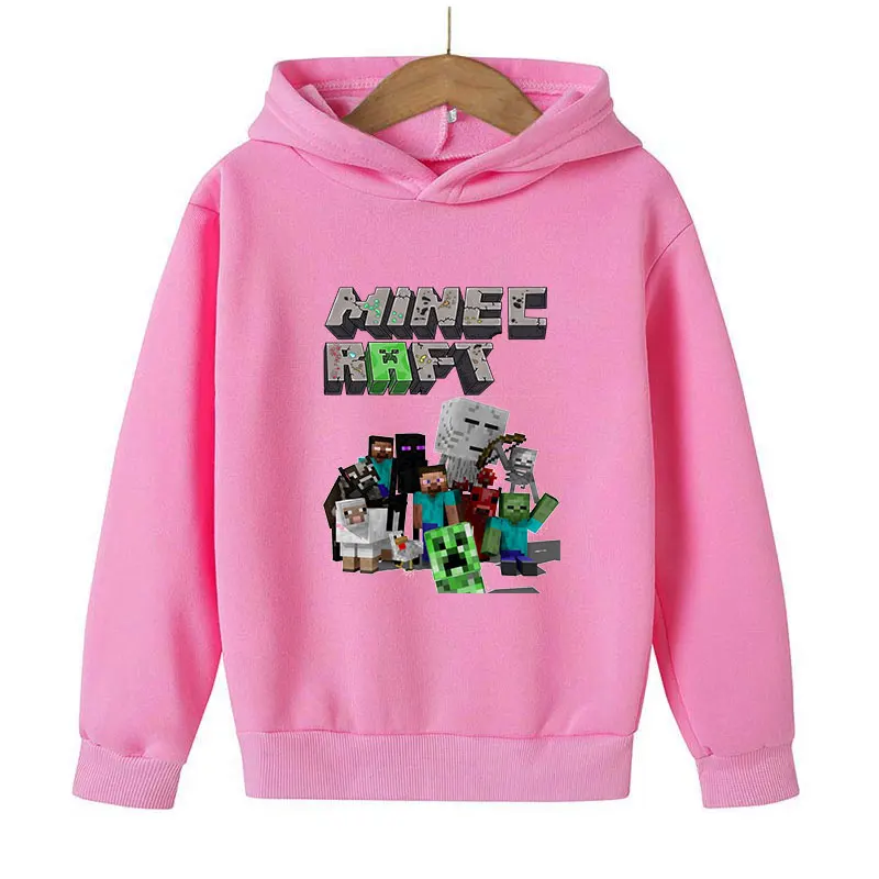 

2022 New Children's Hoodie Boys and Girls Casual Sports Clothes for 4-14 Years Old Cartoon Game Hoodie Children's Clothing