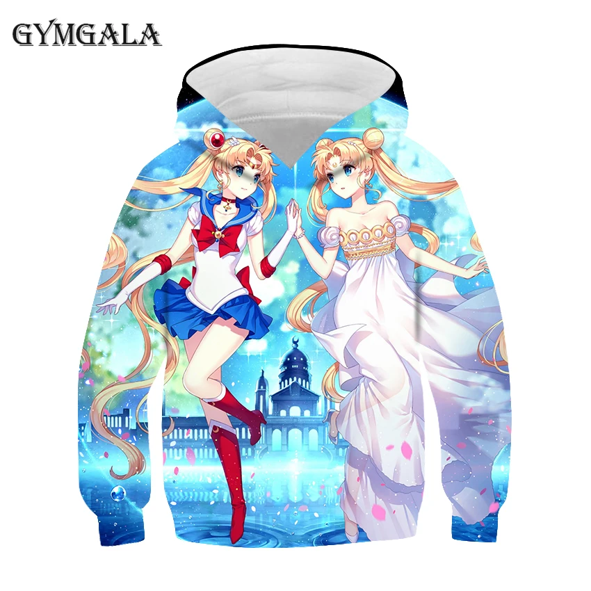 

Sailor Moon Kawaii Anime Harajuku 3D Hoodie Women Ullzang Cute Cat Cartoon Korean Style Sweatshirt Fashion Graphic Hoody Female