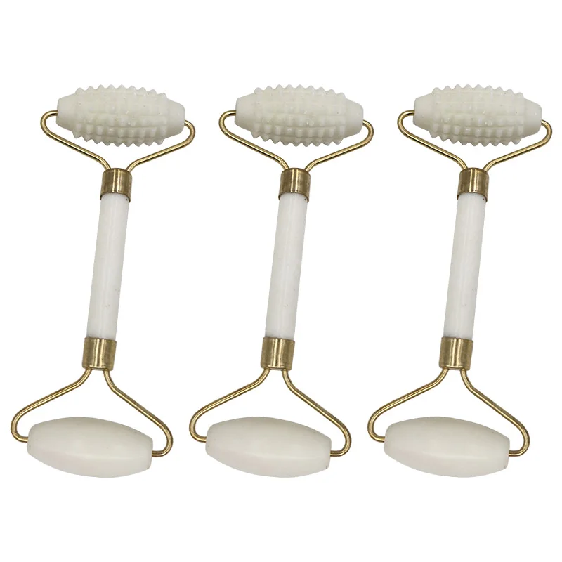 

Facial Massage Roller Face Lift Tool Double Heads Stone Body Skin Relaxation Slimming Beauty Health Skin Care Massager Guasha