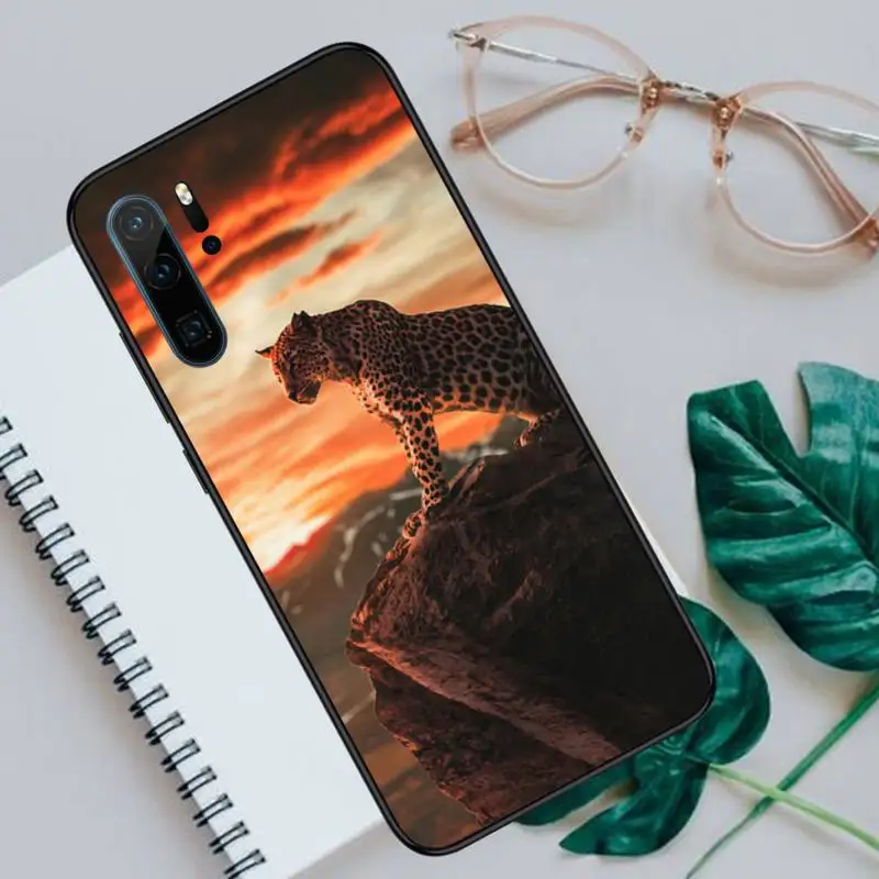 

cheetah grassland horror animal Phone Case For Huawei honor Mate P 10 20 30 40 Pro 10i 9 10 20 8 x Lite