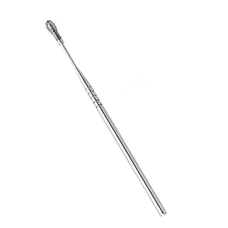 Ложка для ушей двусторонняя из нержавеющей стали с функциями Чистка Удаление