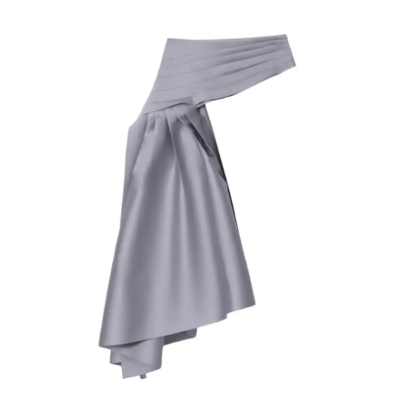 XITAO плиссированная талия Стандартная юбка Женская корейская мода новый дизайн