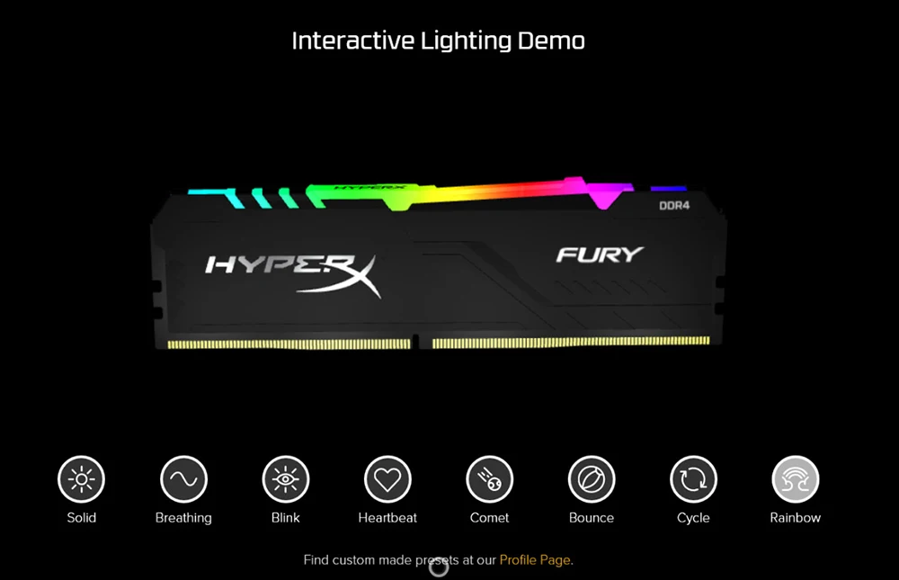 Kingston HyperX FURY 8 Гб 16 Гб DDR4 2666 МГц 3200 МГц ОЗУ Компьютера Памяти CL15 DIMM XMP рабочего стола внутренняя память для игр