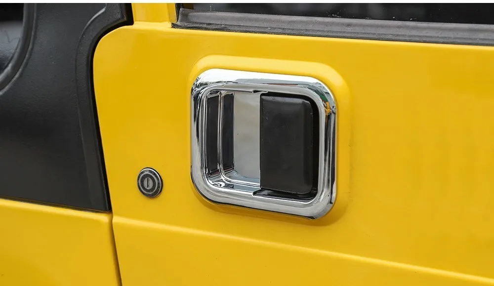 MOPAI автомобильные наклейки для Jeep Wrangler 1997-2006 ABS Автомобильная дверная ручка, декоративная накладка для Jeep Wrangler TJ аксессуары