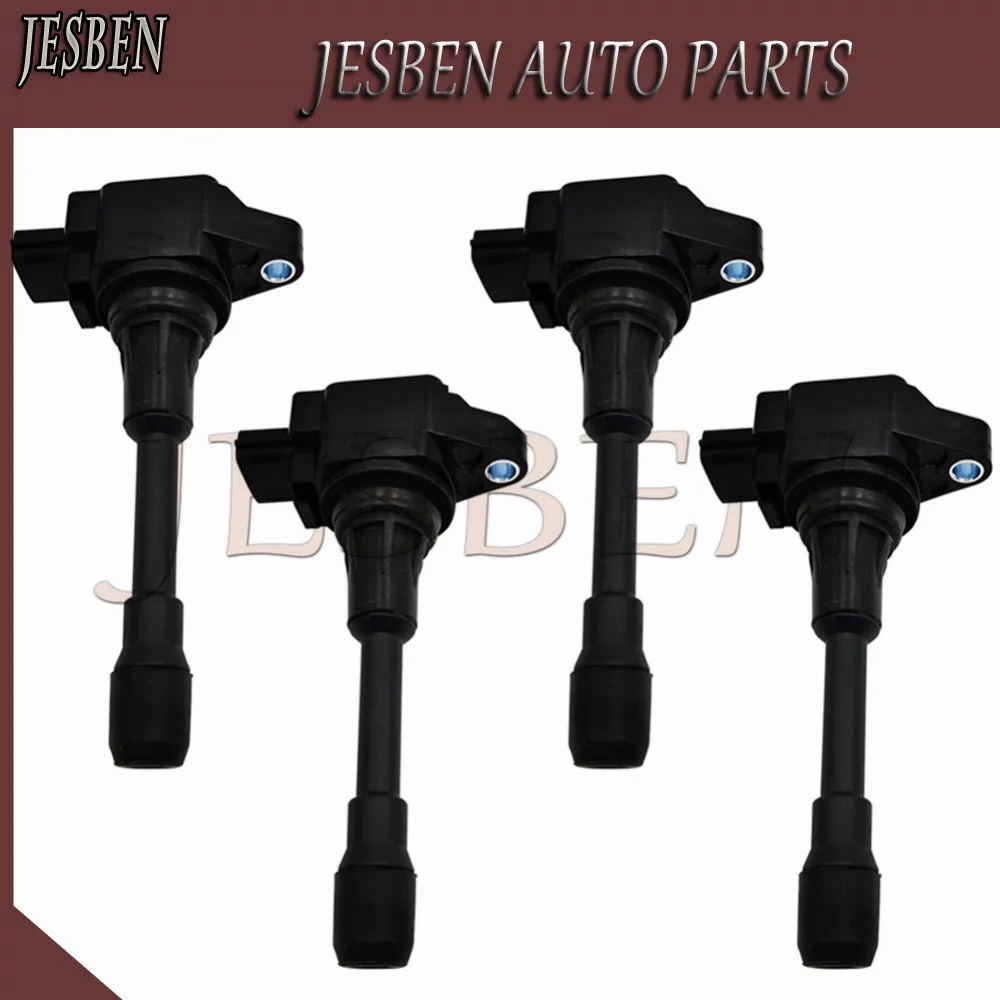 Катушка зажигания 4 шт./лот 22448 3RC0A Подходит для NISSAN RENAULT Fluence Mégane Generation 2014 2015 NO #