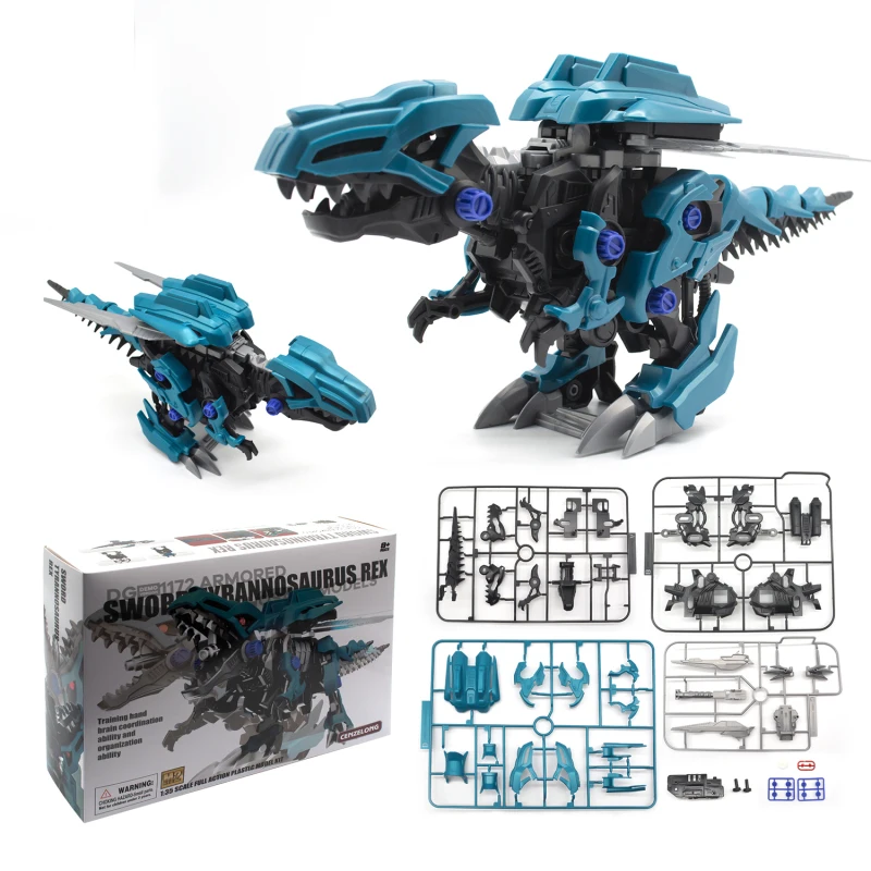 

48pcs DIY Dinosaur Toys Electronic Toy Simulation Mechanical Dinosaurs Model Toys Birthday Gift For Kids Halloween Gift