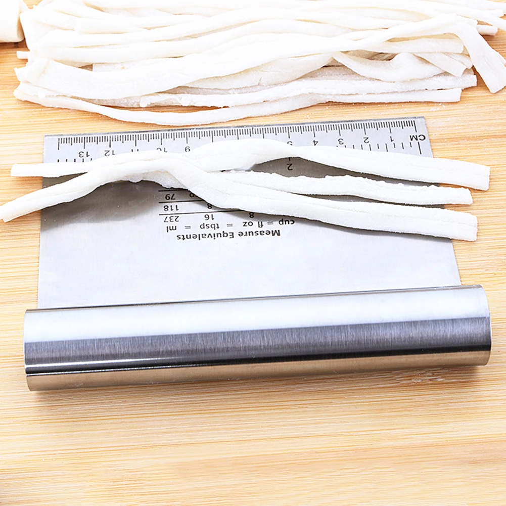 Stainless Steel Pizza Dough Scraper Cutter Kitchen Pastry Cake Spatula Tool DIY Bakeware Cooking | Дом и сад