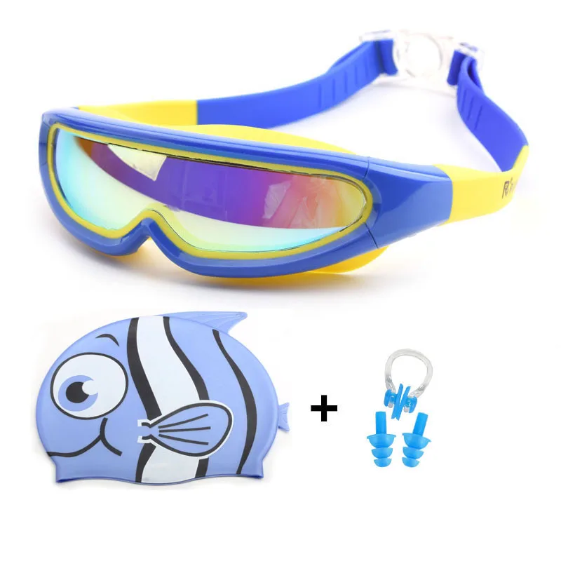 

Adjustable Kids Swimming Goggles Swim Glasses Anti-Fog UV Protect Children Waterproof Silicone Pool Swim Eyewear