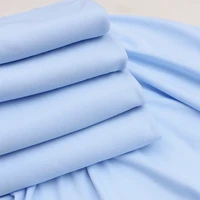 width 62 solid color simple comfortable soft knitted fabric by the half yard for t shirt dress pants material