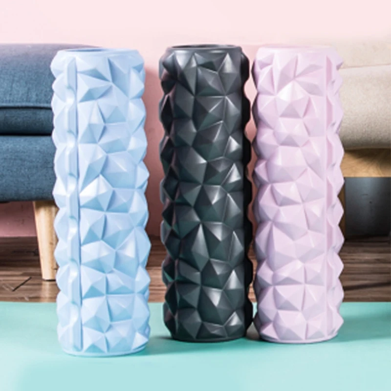 Блок для йоги высокой плотности глубокий ткань Eva Пилатес пенный ролик массажер